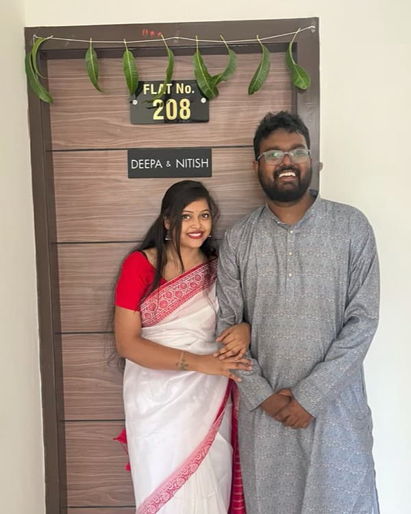 Nitesh & Deepa at Beck Holiday Homes